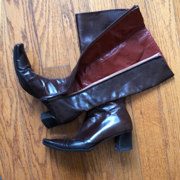 Costume National Leather Boots - Picture 3 of 8